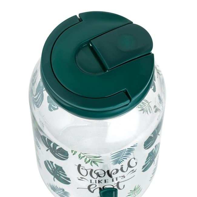 Set limonada 5 piese, format din Borcan 3.8 litri si 4 pahare, model tropical [3]