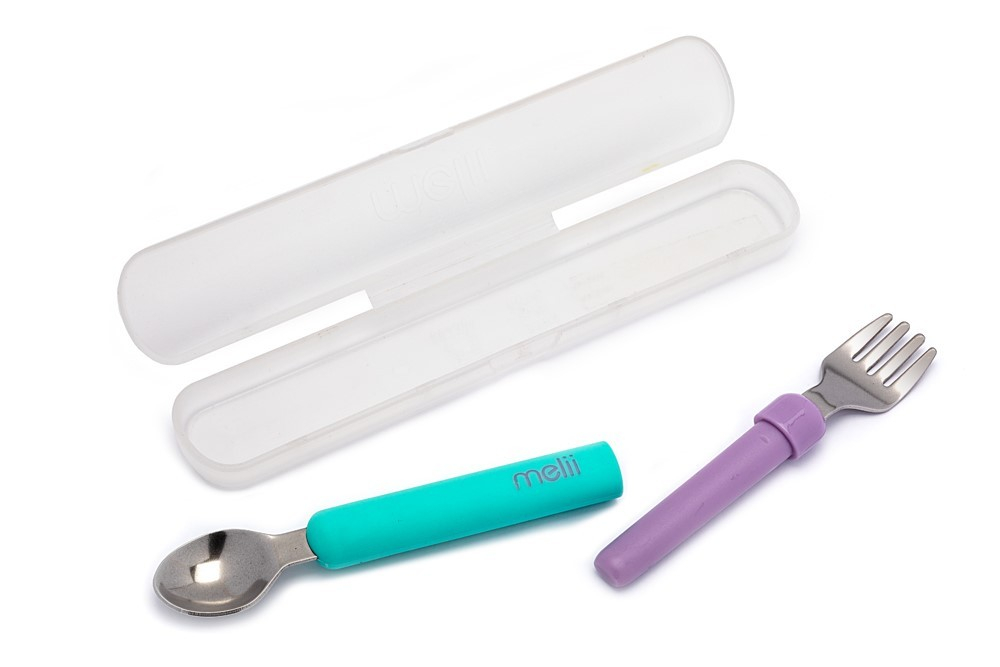 SET LINGURITA-FURCULITA, MELII, BLUE&PURPLE [7]