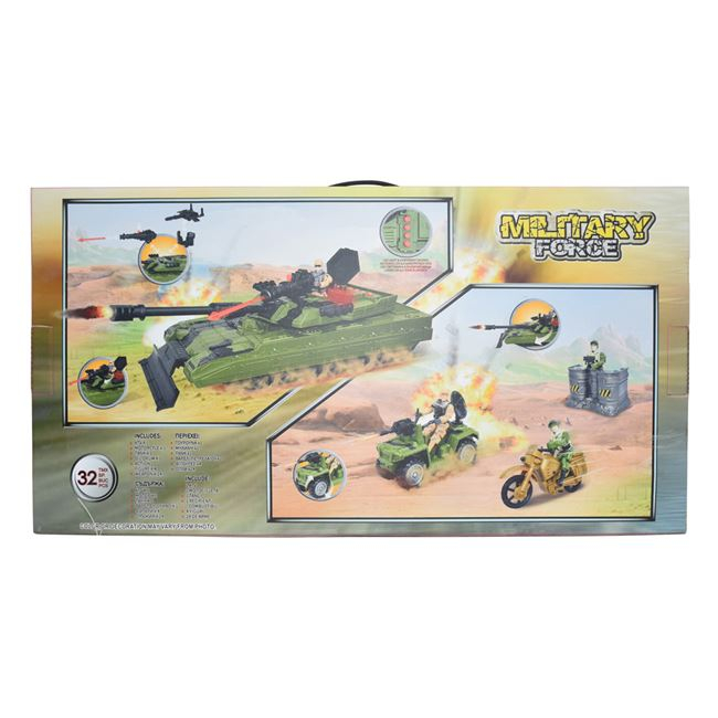 Set militar cu tanc si soldat, Sunet si lumini [4]