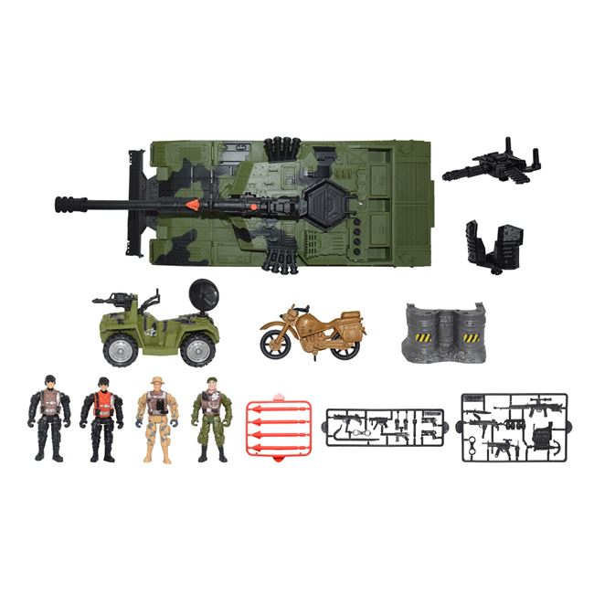 Set militar cu tanc si soldat, Sunet si lumini [3]