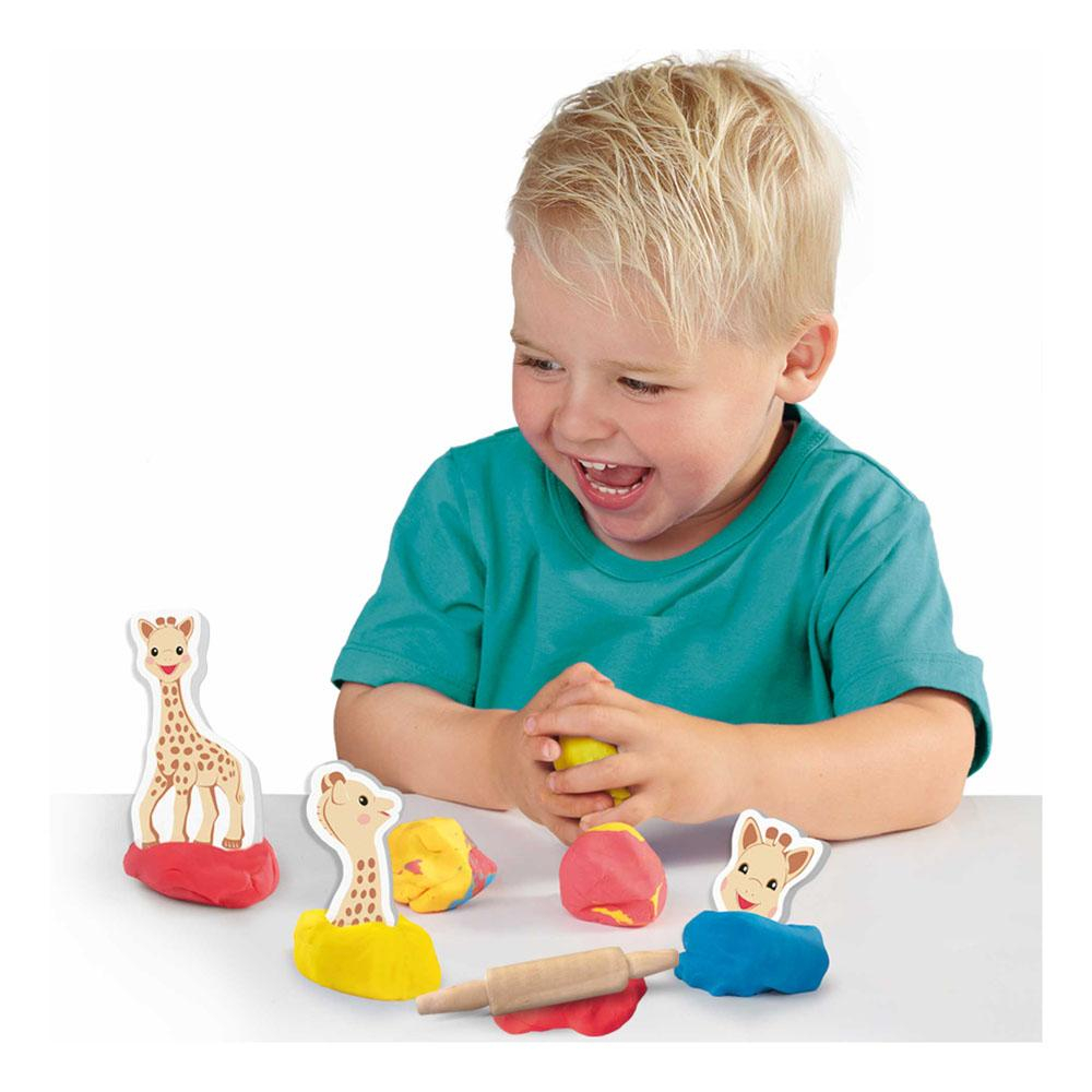 Set modelaj cu 3 recipiente plastilina, sucitor si 6 figurine animale, 1-4 ani [3]