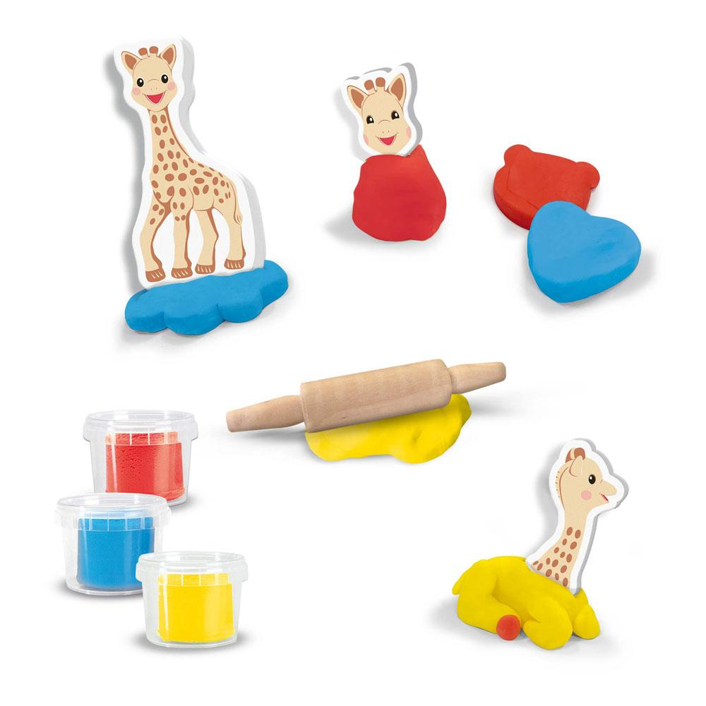 Set modelaj cu 3 recipiente plastilina, sucitor si 6 figurine animale, 1-4 ani [2]