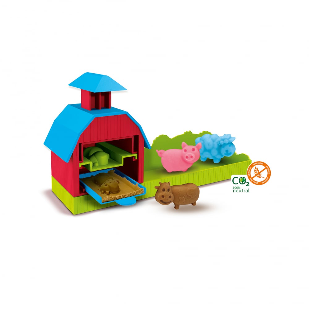 Set modelaj Ferma de jucarie cu sunete, forme de animale si plastilina [6]