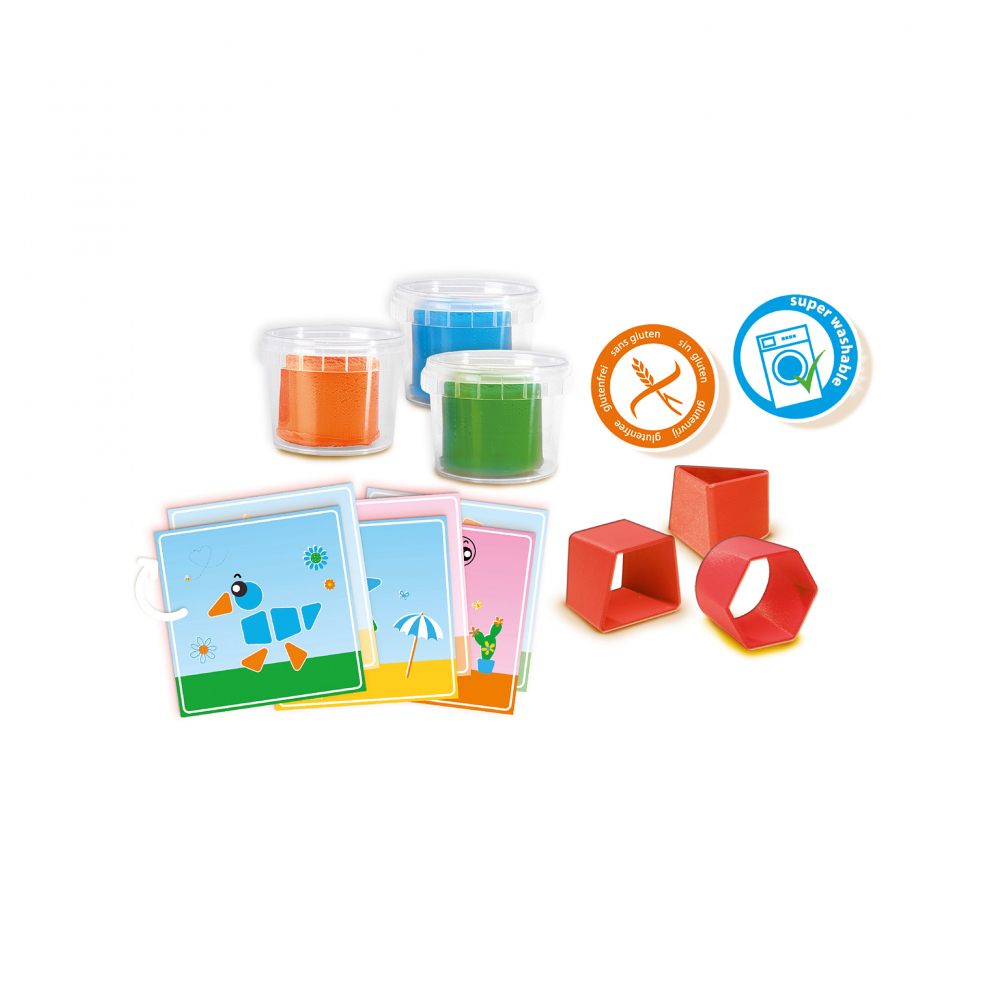 Set modelaj- Plastilina cu forme geometrice de modelat, 1-4 ani [3]