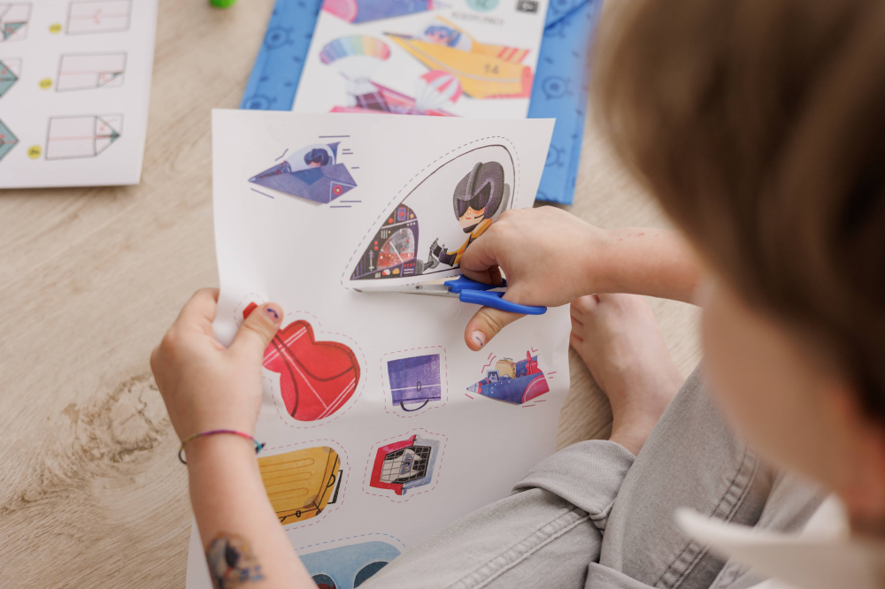 Set Origami Începători – Avioane, Ludattica, 4–5 ani+ [3]