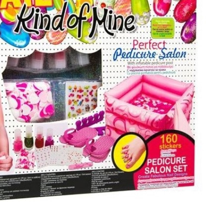 Set pedichiura cu accesorii incluse pentru fetite [3]