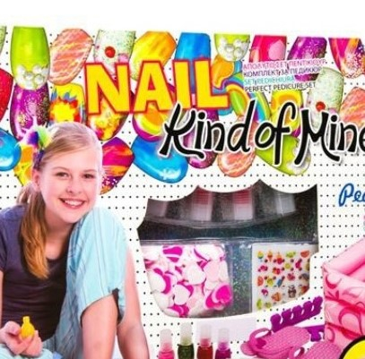 Set pedichiura cu accesorii incluse pentru fetite [2]