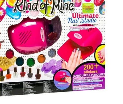 Set pedichiura si manichiura cu accesorii incluse pentru fetite [2]
