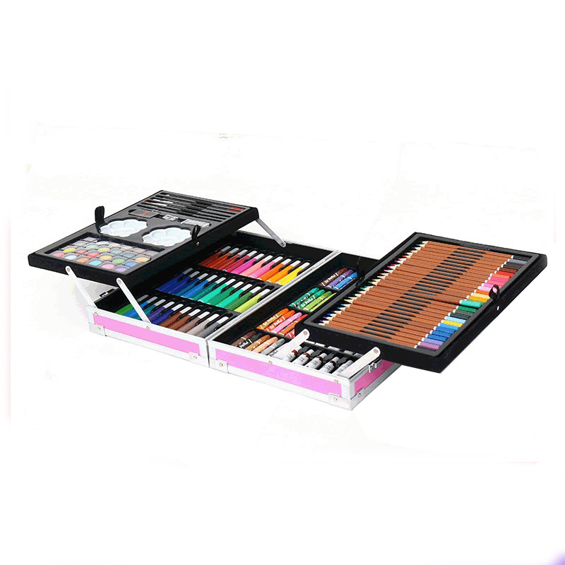 Set pentru desen si pictura in cutie tip servieta cu 145 piese, +3 ani [6]