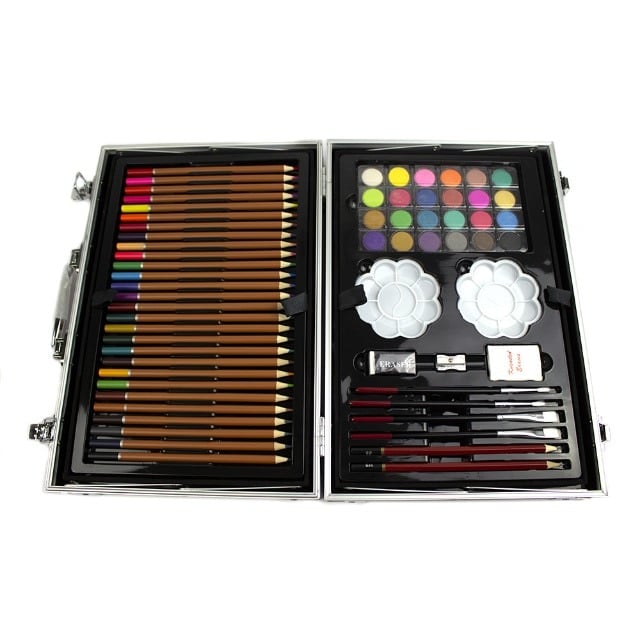 Set pentru desen si pictura in cutie tip servieta cu 145 piese ,design Universe +3 ani [10]