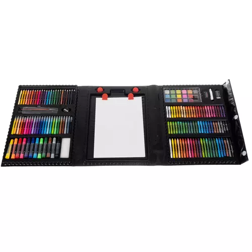 Set pictura si desen cu 208 piese in cutie tip servieta din plastic, negru [3]
