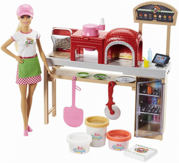 Set Pizzerie Barbie cu Păpușă  [2]