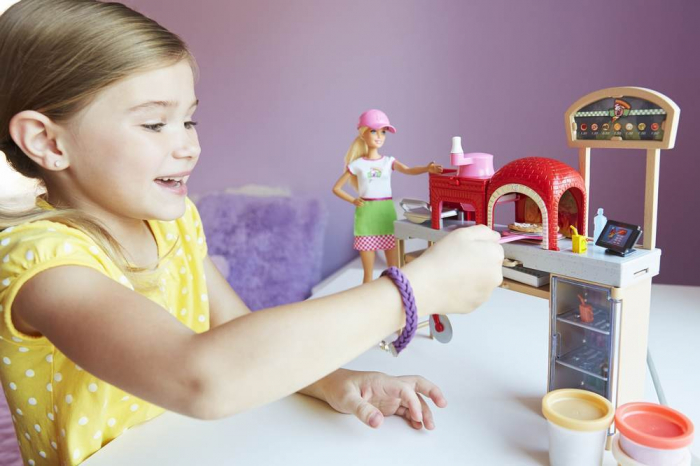 Set Pizzerie Barbie cu Păpușă  [7]