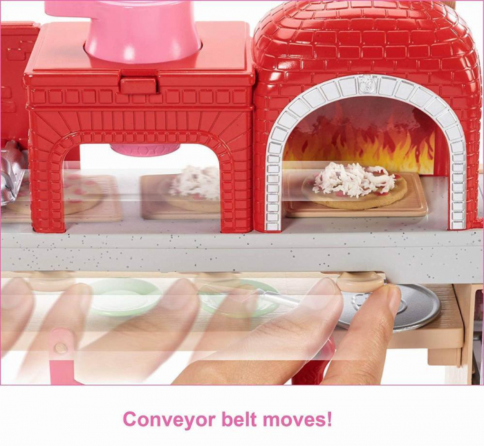 Set Pizzerie Barbie cu Păpușă  [3]