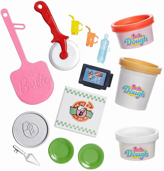 Set Pizzerie Barbie cu Păpușă  [4]