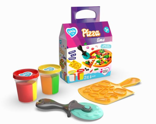 Set plastilina 100% ECO, Lovin'Do, Pizza Time [2]