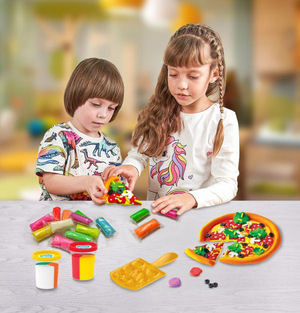Set plastilina 100% ECO, Lovin'Do, Pizza Time [3]