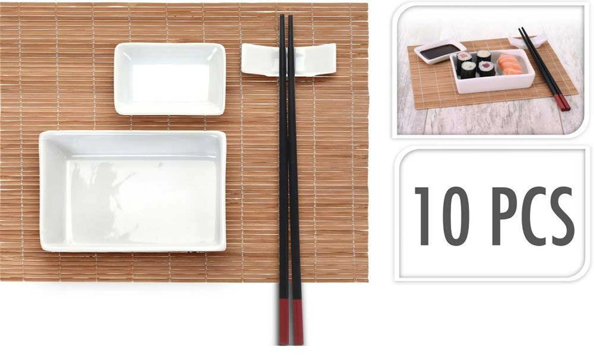 Set servire sushi [6]