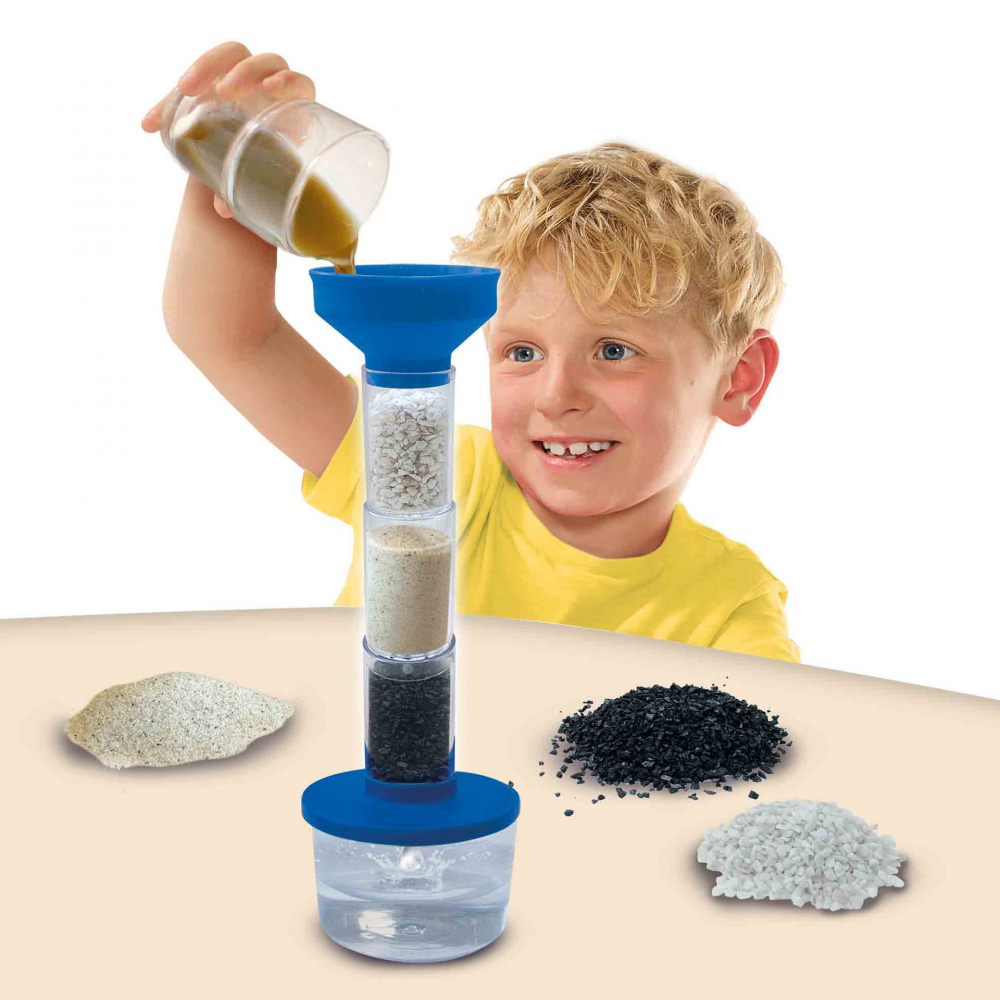 Set stiinta si joaca cu accesorii incluse- Filtru de apa, +8 ani [5]