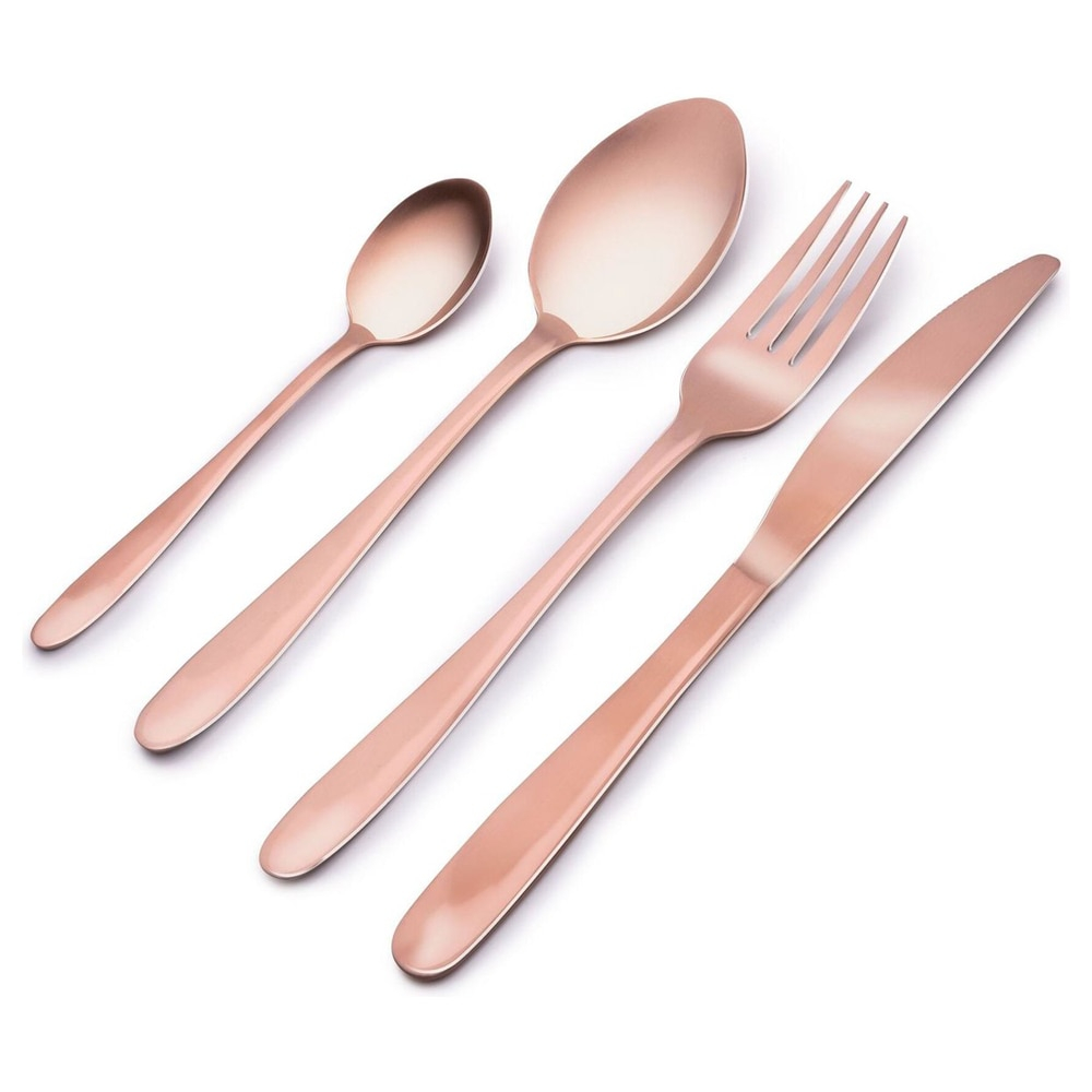 Set tacamuri pentru servire,inox,cupru, 16 piese [2]