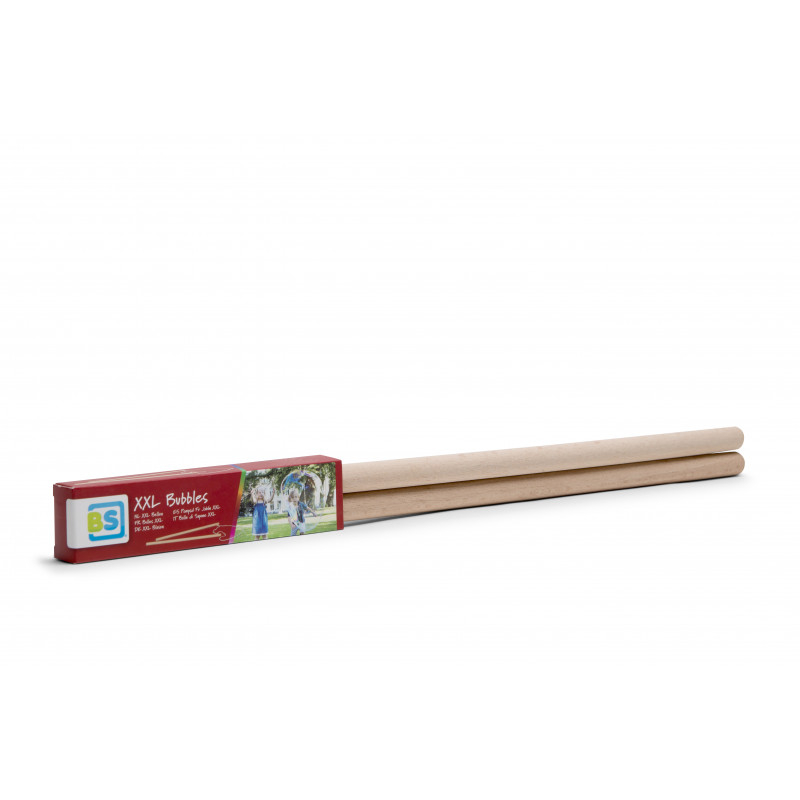Set2 dispozitive din lemn pentru baloane de sapun gigant,45 cm [3]
