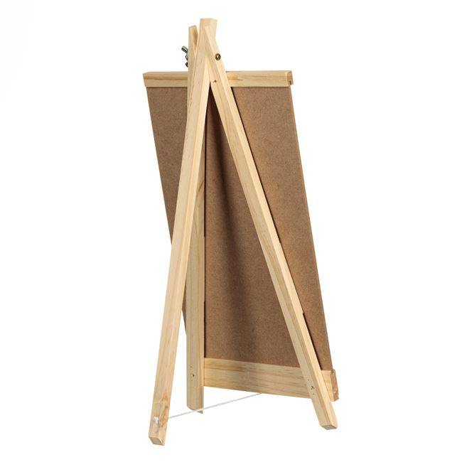Sevalet din lemn cu placa neagra pentru activitati crafts [3]