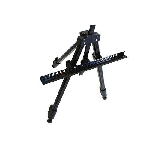 Sevalet metalic reglabil pentru pictura cu husa depozitare inclusa,negru, 77-160 cm [4]