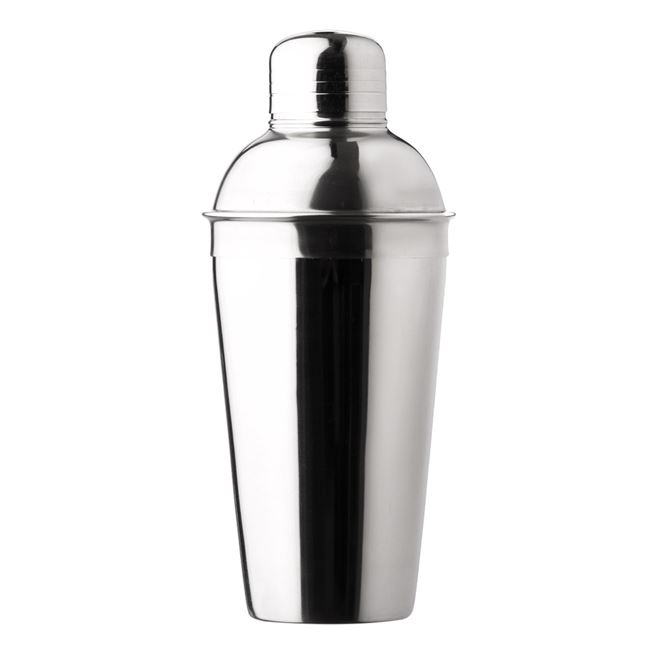 Shaker metalic pentru bauturi,argintiu,600 ml