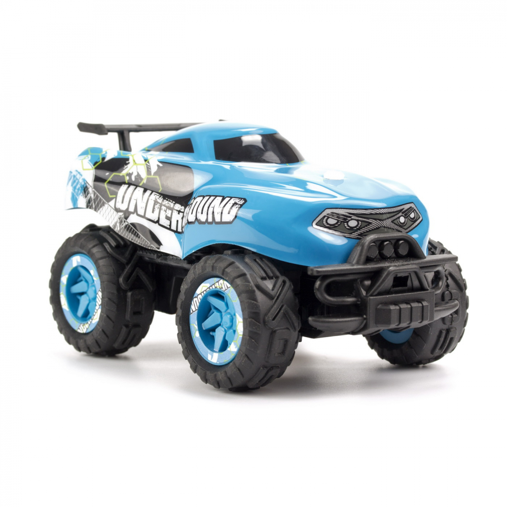 SILVERIT EXOST MASINA CU TELECOMANDA X MONSTER ALBASTRA [2]