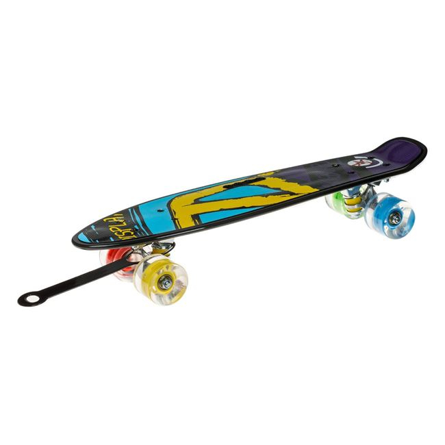 Skateboard pentru copii, cadru din aluminiu si maner,56x14x10 cm [2]
