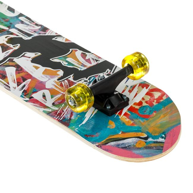 Skateboard pentru copii cu cadru din aluminiu, 71x20x8cm [4]
