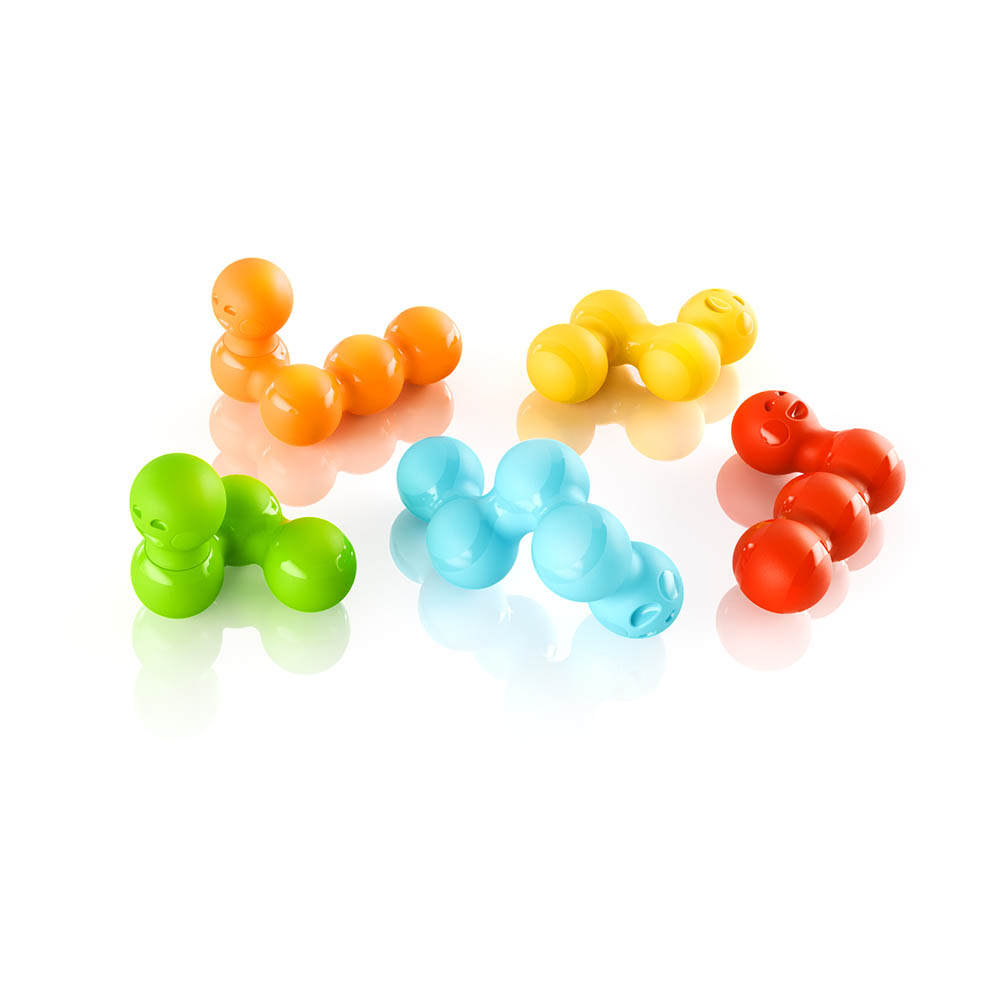 Apple Puzzler, joc de logică cu 80 de provocări, 8+ ani, ediție internațională Smart Games [4]