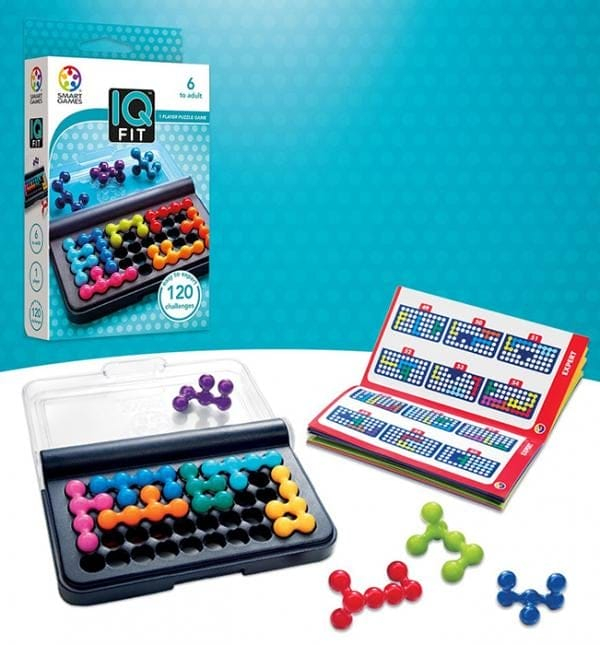 Smart Games – IQ Fit, joc de logică cu 120 de provocări, 6+ ani [2]