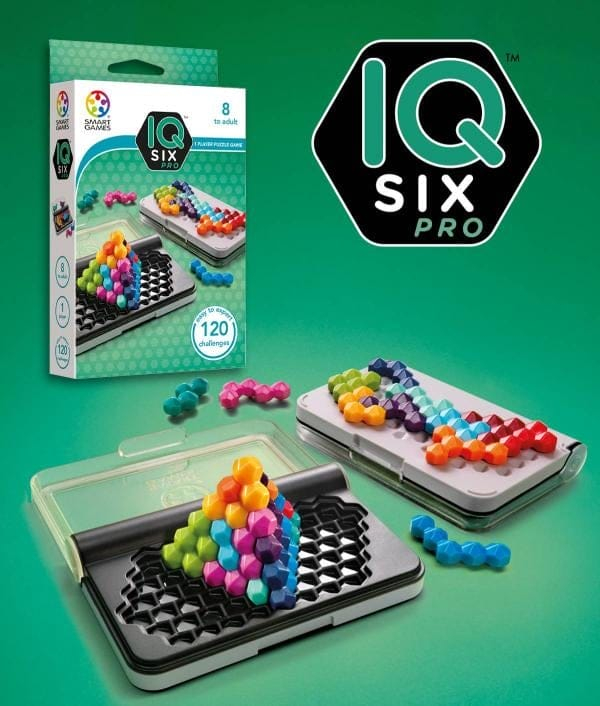 Smart Games – IQ Six Pro, joc de logică cu 120 de provocări, 8+ ani [4]