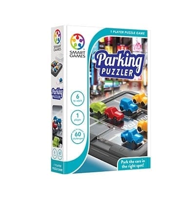 Smart Games – Parking Puzzler, joc de logică cu 60 de provocări, 6+ ani [1]