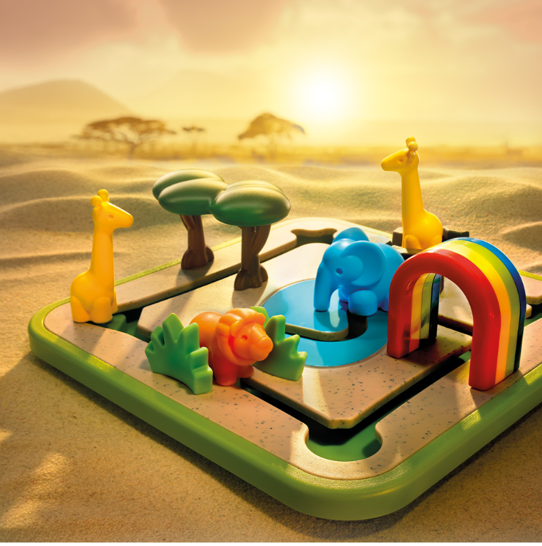 Smart Games – Safari Park Jr., joc de logică cu 60 de provocări, 3+ ani [4]