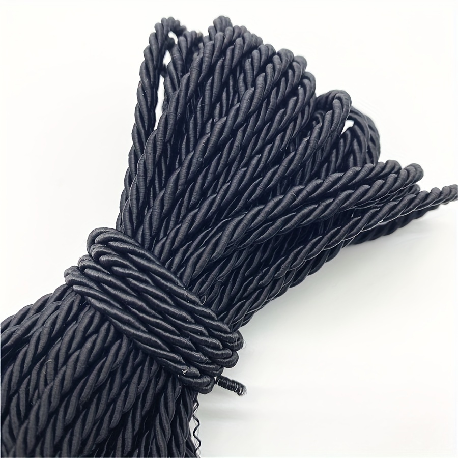 Snur rasucit pentru activitati de lucru manual, negru, 3 mm x 3.5 m [2]