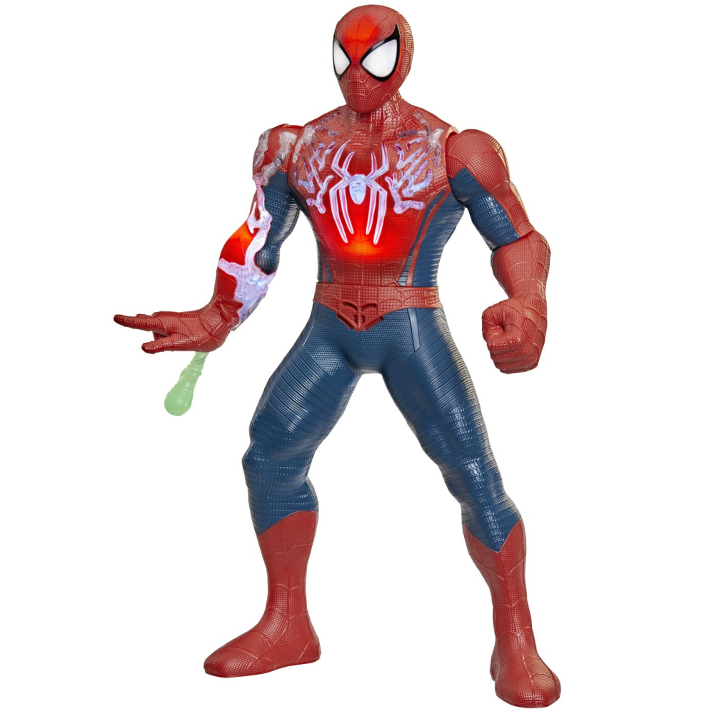 SPIDER MAN SET INCARCARE DE PUTERE CU FIGURINA SPIDER MAN SI ACCESORII 36.5CM [2]