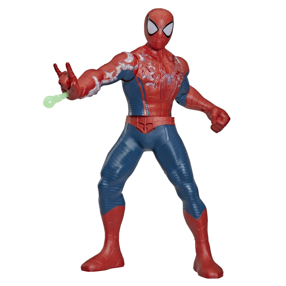 SPIDER MAN SET INCARCARE DE PUTERE CU FIGURINA SPIDER MAN SI ACCESORII 36.5CM [7]