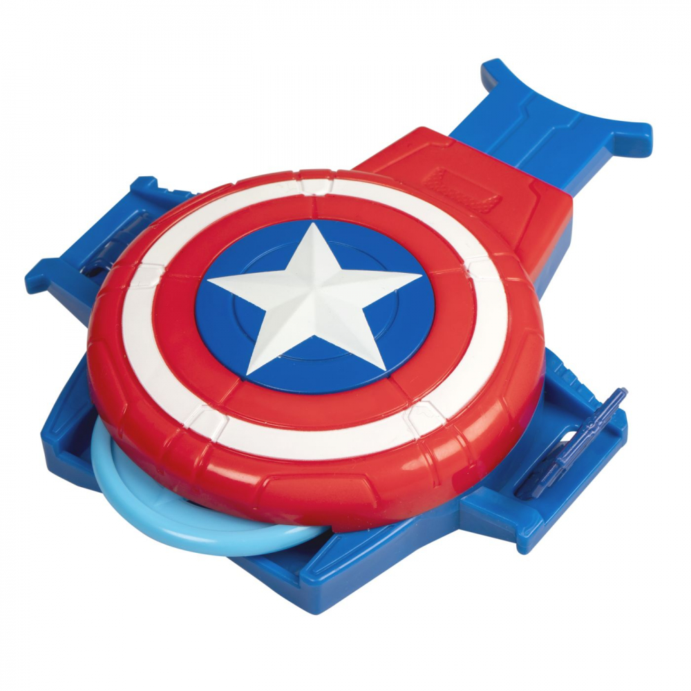 SPIDERMAN MARVEL ARMA SUPEREROU DISC BLASTER CAPTAIN AMERICA [3]