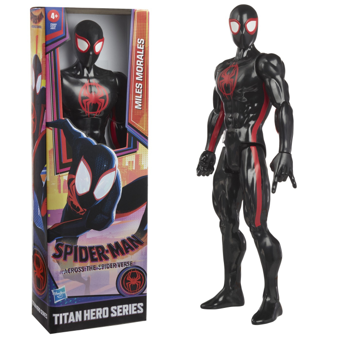 Spiderman verse titan hero figurina miles morales 30cm [4]