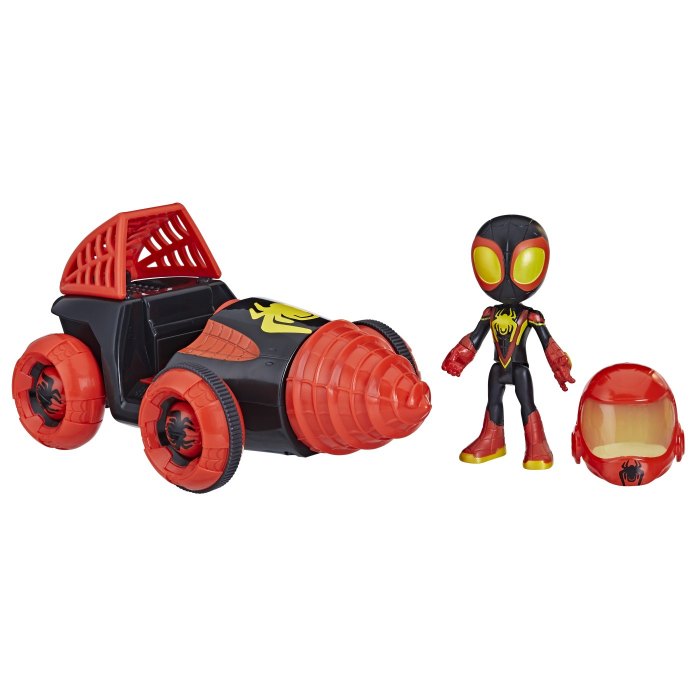 Spidey Set Mașinuță și Figurină Miles Morales  [2]