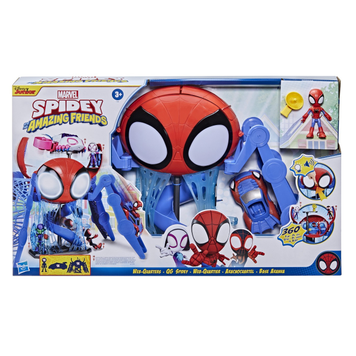 Spidey Prietenii Extraordinari Set Webquarters