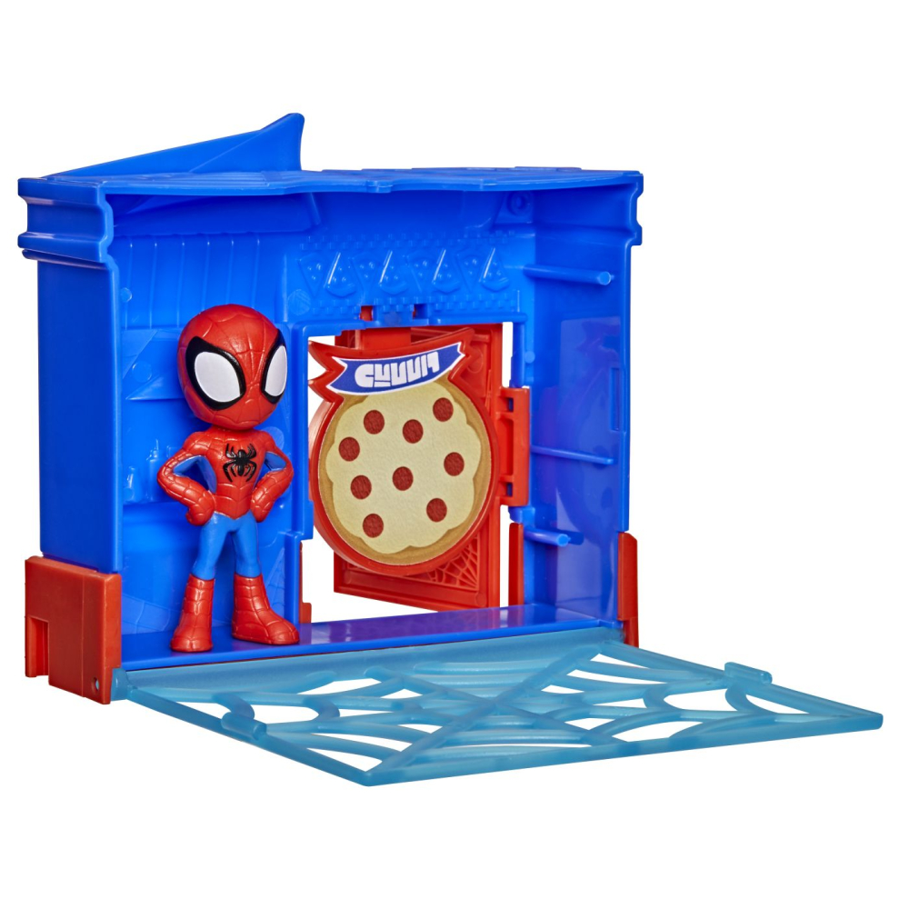 SPIDEY SI PRIETENII LUI UIMITORI MARVEL MINI SET PIZZERIA CU FIGURINA SI ACCESORII [2]