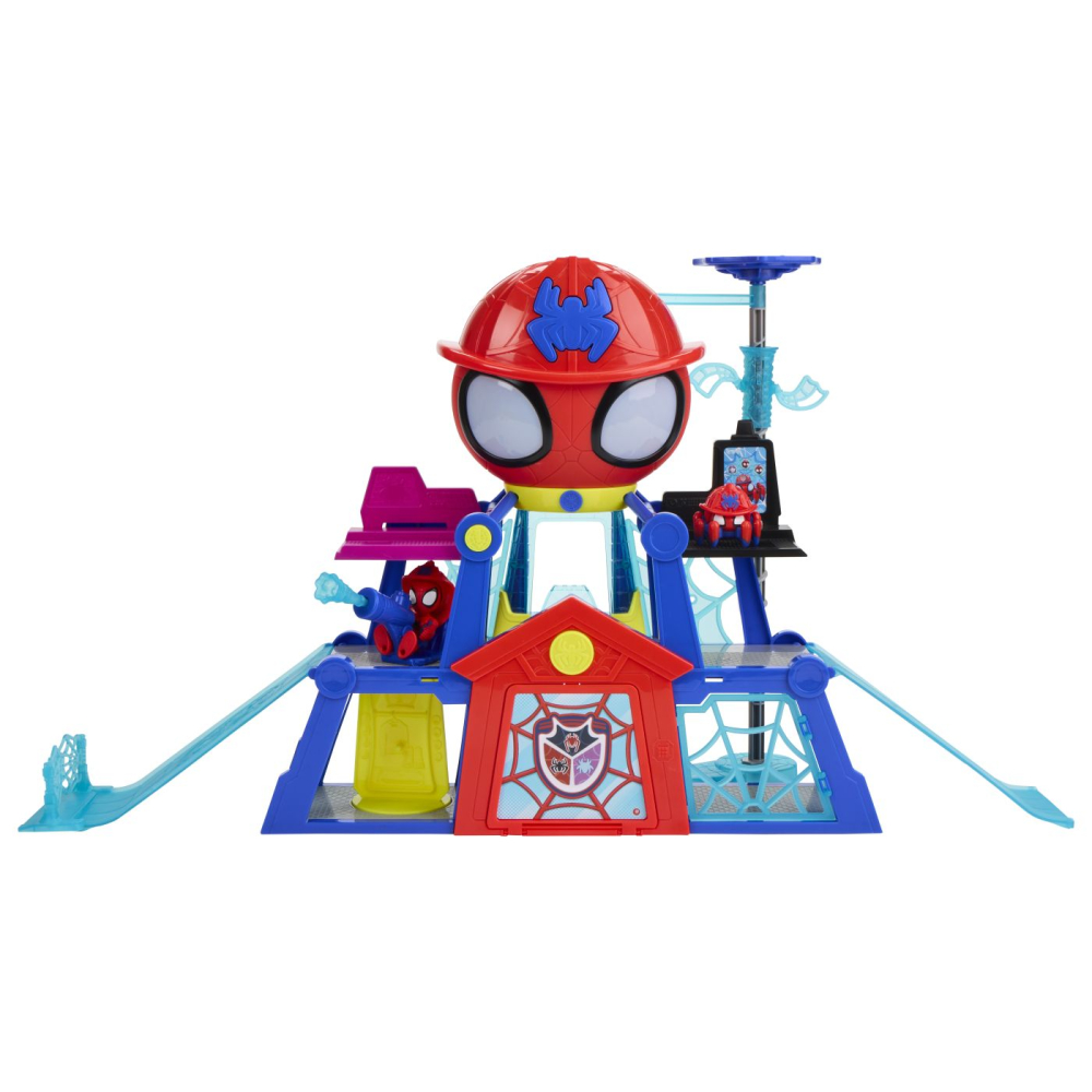 SPIDEY SI PRIETENII LUI UIMITORI MARVEL RESCUE WEBS SET DE JOACA WEBQUARTERS CU LUMINI SI SUNETE [3]