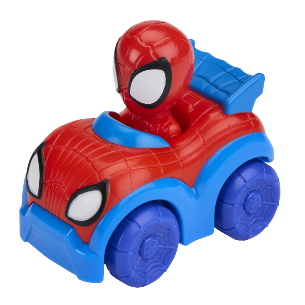 SPIDEY SI PRIETENII LUI UIMITORI MARVEL SUPER ROLLERS SET FIGURINA SPIDEY CU VEHICUL 5.5CM [3]