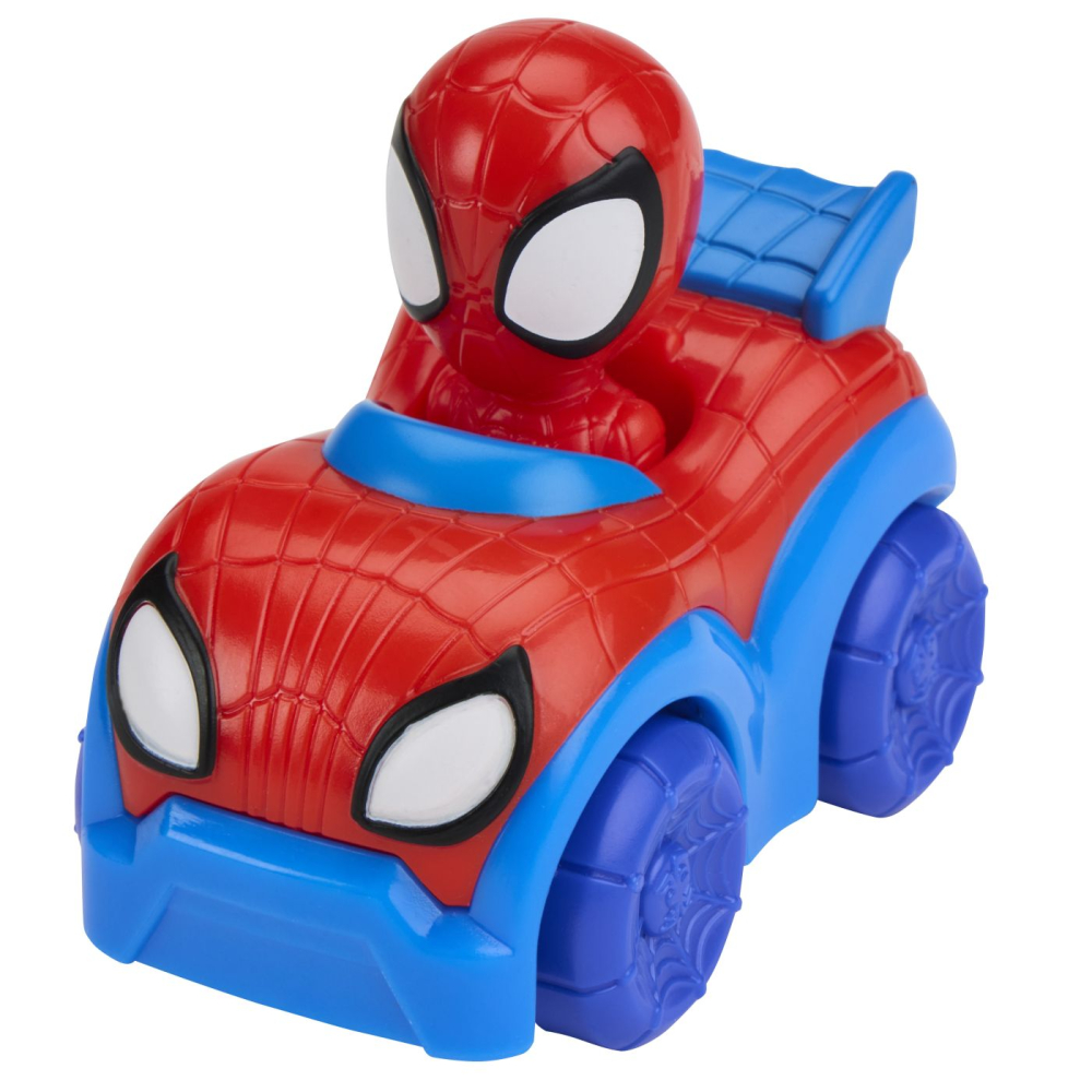 SPIDEY SI PRIETENII LUI UIMITORI MARVEL SUPER ROLLERS SET FIGURINA SPIDEY CU VEHICUL 5.5CM [2]