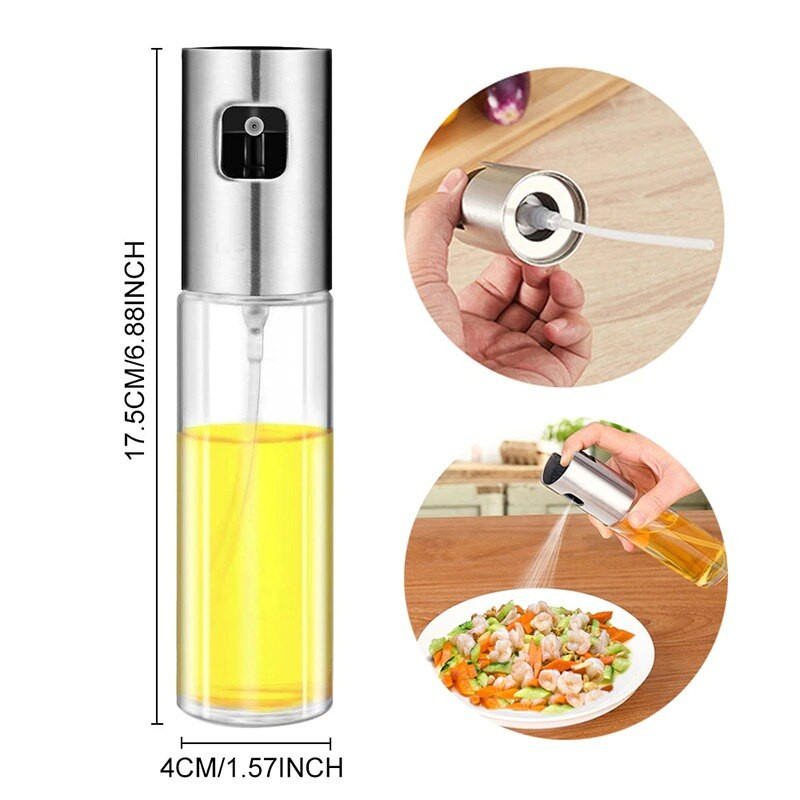 Spray pulverizator pentru ulei,sticla,trasparent,100 ml [2]