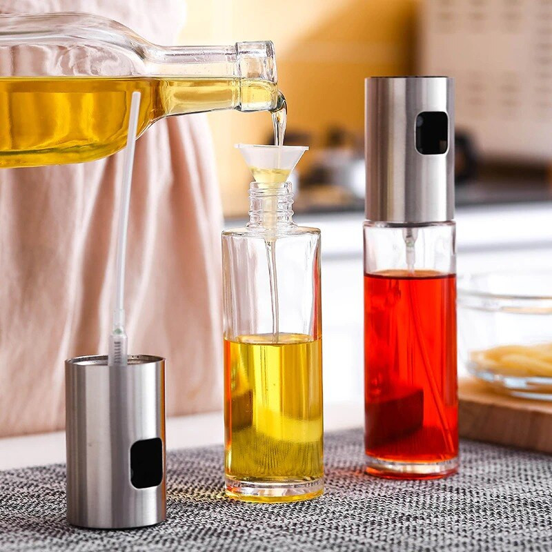 Spray pulverizator pentru ulei,sticla,trasparent,100 ml [3]