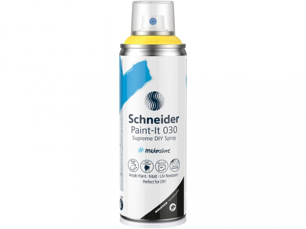 Spray supreme acrilic diy paint-it 030,galben,200 ml